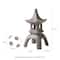 Glitzhome® 24" MGO Faux Concrete Pagoda Garden Statue